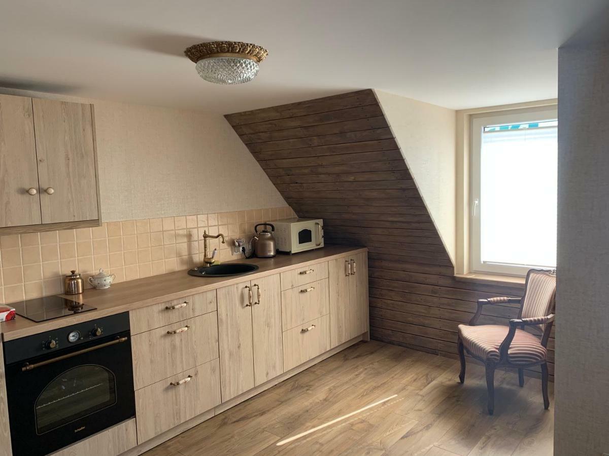 Arbatines Apartamentai Biržai Exteriör bild